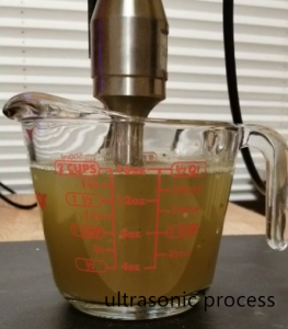 ultrasonic process